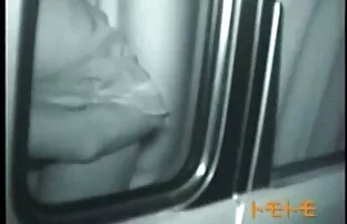 மகிழ்ச்சியான ஜோடி கார் செக்ஸ் அனுபவித்தது
