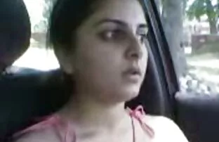 காரில் பாகிஸ்தான் பெண்