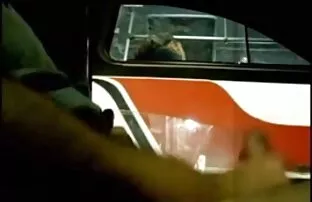 ரயிலில் டிக் கம் பார்க்கும் பெண்